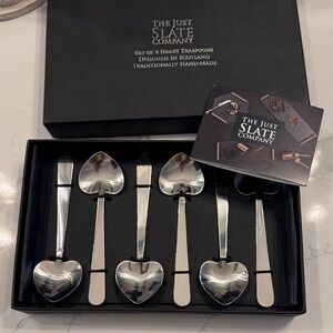 Sundance Silver Heart Flatware Set